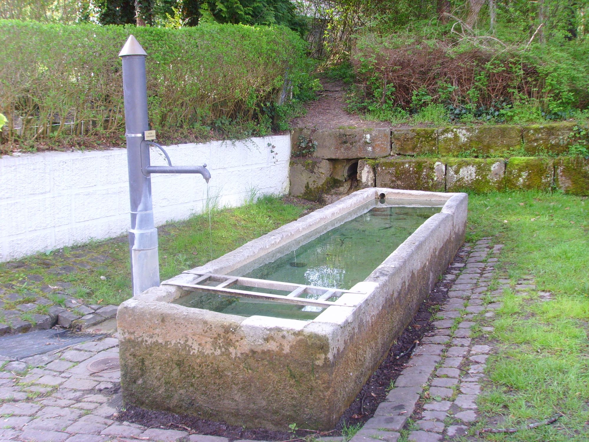 Brunnen in der Kirchstraße in Gönningen